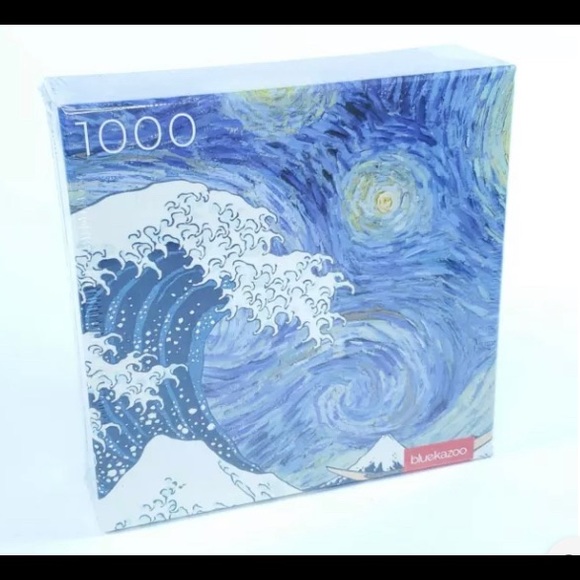 Starry Wave Jigsaw Puzzle 1000 Pc 20x30 Bluekazoo - Picture 2 of 6